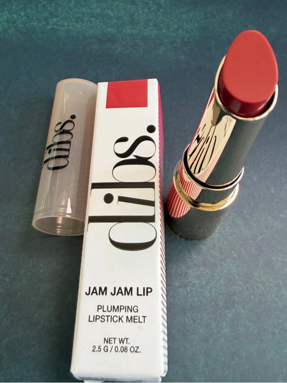 Jam Jam Lip Plumping Lipstick Melt — Red